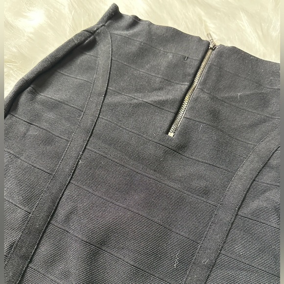 GUESS bandage black XS skirt - Picture 3 of 4